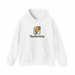 Hooded Sweatshirt Official Merch of ThunderStrip